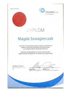 dyplom Osteopatchie Schule Feutschland